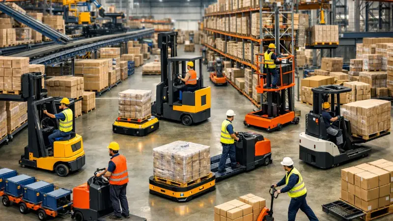 Warehouse Material Handling Solutions