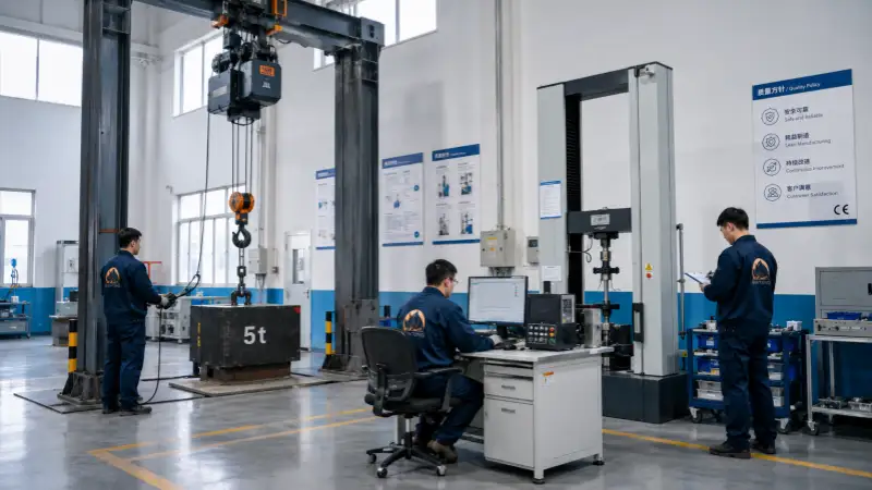 Chain Hoist Production Line