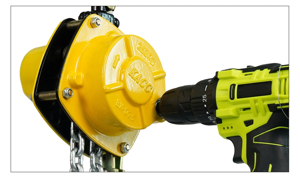 Drill Powered Hoist