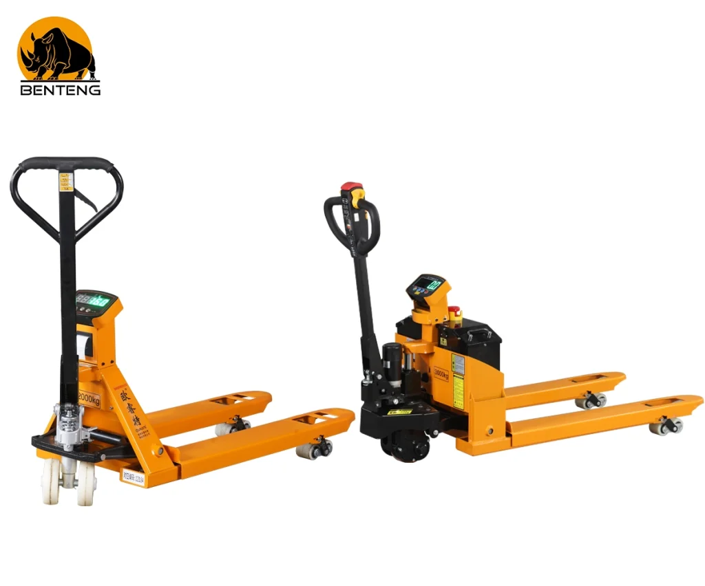 Electric Pallet Truck with Scale The Smart Solution for Modern Material Handling