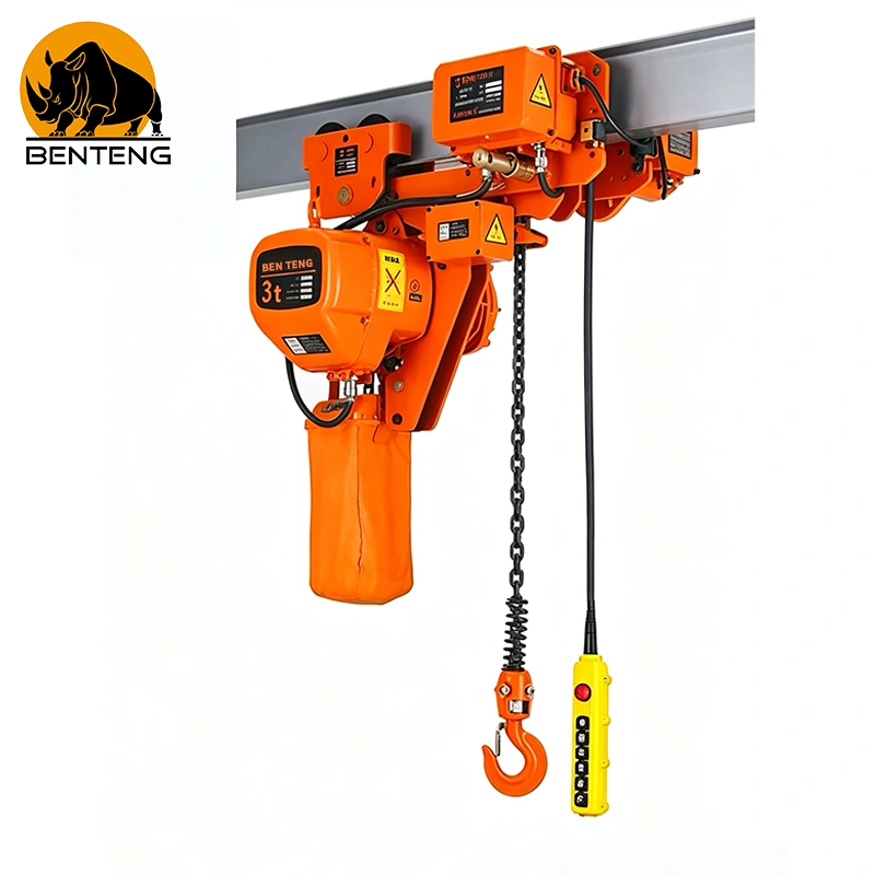 HHBB Electric Chain Hoist Low Headroom