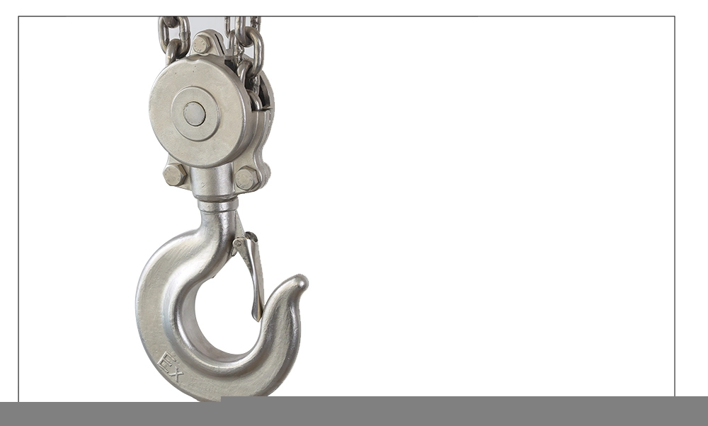 Stainless Steel Manual Chain Hoist