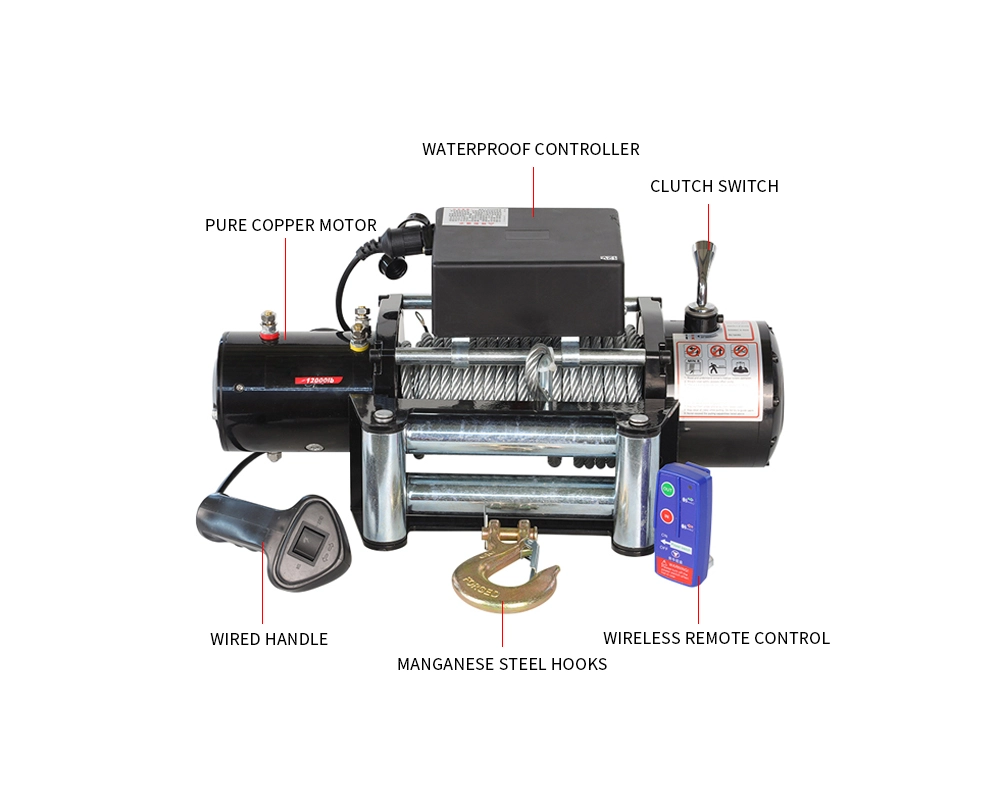 24V Electric Winch