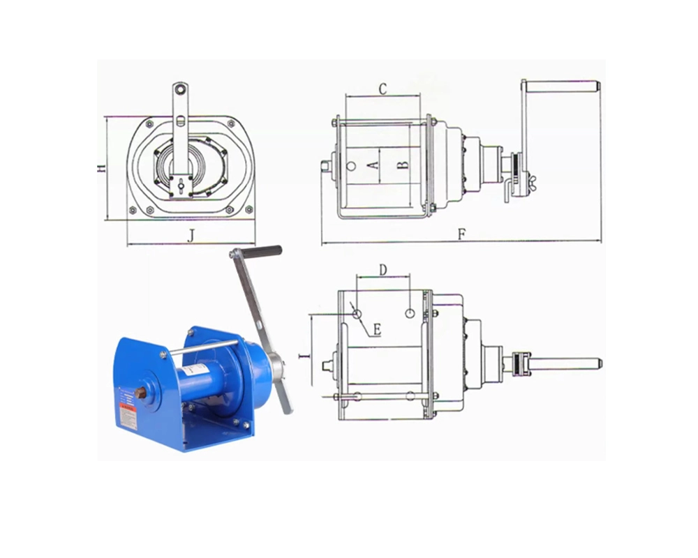 Heavy Duty Hand Winch