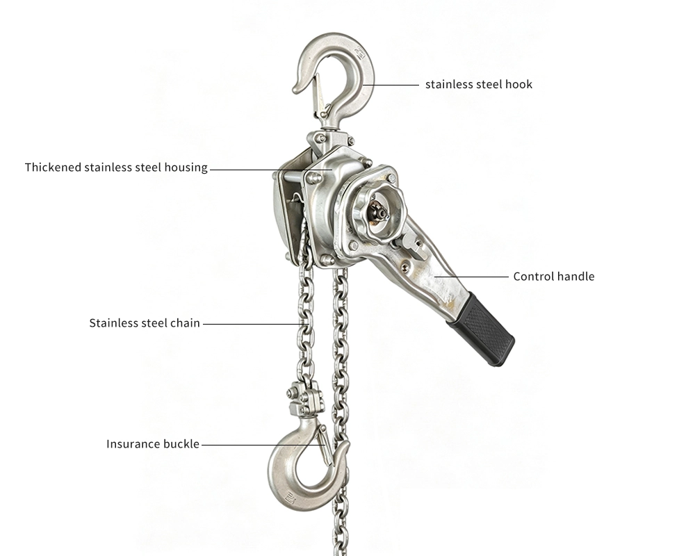 VA Stainless Steel Lever Hoist