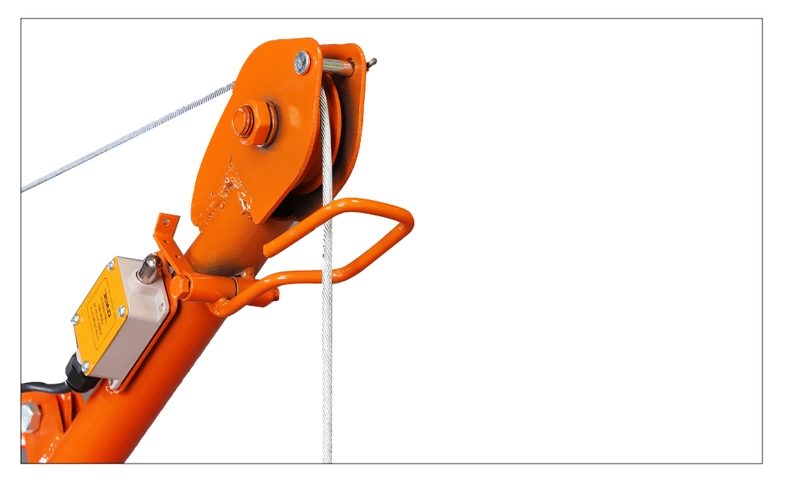 Double-Column Folding Jib Crane