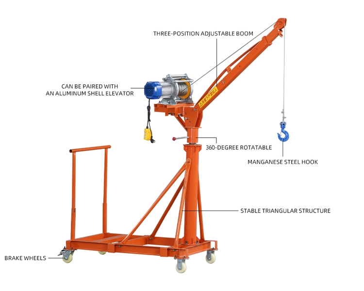 Mobile Rotating Crane
